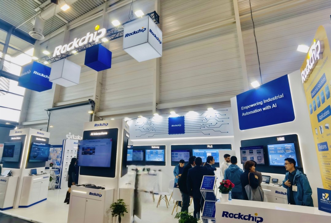 Rockchip-ek 2025 munduan kapsulatutako munduan agerraldia egin zuen Alemanian. Automatizazio industriala AI-rekin ahalduntzea